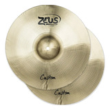 Prato Para Bateria Hi hat Chimbal Chimbau 13 Zeus Custom B20