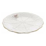 Prato Para Bolo De Porcelana Birds 30cm Wolff