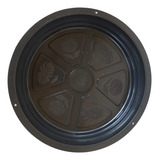Prato Para Vaso Redondo Preto N2