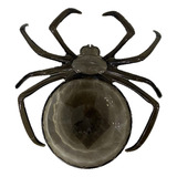 Prato Petisqueira Aranha Porta Petisco Halloween Cor Preto