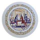 Prato Porcelana Francesa Limonges