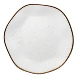 Prato Porcelana Sobremesa Rustico