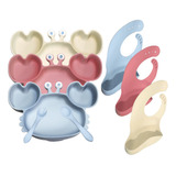 Prato Pratinho Infantil Silicone
