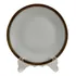 Prato Raso Porcelana Francesa Antiga Borda Ouro