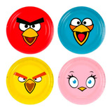 Prato Redondo Angry Birds Descartável 18cm