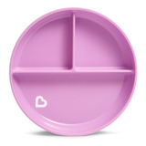 Prato Redondo Com Ventosa Roxo Munchkin