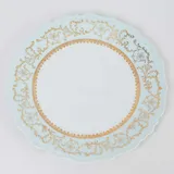 Prato Sobremesa Em Porcelana