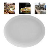 Prato Travessa Oval Em Porcelana Branco 28cm Reposição
