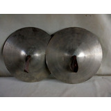 Pratos De Percussão Weril Original Antigo No Estado