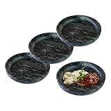 Pratos Fundos Saladeira Pedra Sabão 28 Cm - 04 Unidades