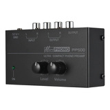 Pre Amplificador Paratoca Disco Controles Volume