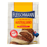 Pré-mistura De Mistura Para Pão Australiano Mel Fleischmann Integral 450 G 