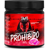 Pré Treino Prohibido 360g   Sabor  Bubble Gum   Fórmula Exclusiva Com Creatina  Beta Alanina  Taurina  Cafeína  Arginina  L tirosina  Palatinose E L alanina