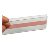 Precificador Porta Preços Gondola 10 5 X 3 5 Cm 200 Unid 
