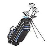 Precise Conjunto Completo De Tacos De Golfe Masculino M3 Inclui Motorista Fairway Híbrido 6 PW Putter Bolsa De Suporte 3 H C Destro Tamanho Regular Ou Alto Azul Regular Destro 