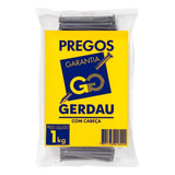Prego C cabeça Gerdau 15x15 Kit 5kg