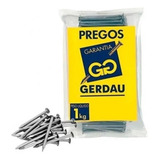 Prego Com Cabeça 15x15 Gerdau Pacote Com 1kg