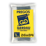 Prego Com Cabeça 26x84 Gerdau 1kg