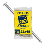Prego Polido 22x48 Com Cabeça Gerdau 1kg