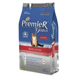 Premier Amb Internos Gatos Adultos Sabor Salmão 7 5kg