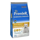 Premier Pet Ração Ambientes Internos 12kg Cães Filhotes