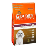 Premierpet Golden Premium Especial Formula Cão Adulto Pequena Carne arroz 3 Kg 3 Kg Sacola Seca