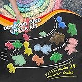 Premium Outdoor Kit DIY De Giz De Dinossauro Lavável Não Tóxico Fácil De Limpar Liberte Sua Imaginação Para Crianças STEM Learning