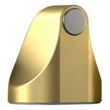 Prendedor Aparador Trava Porta Adesivo Ima Magnetico Dourado Acabamento Fosco