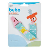 Prendedor De Chupeta Bico Buba Animal Fun Girafa