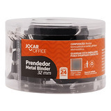 Prendedor De Papel Binder 32mm Preto Jocar Office 24 Unid