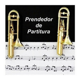 Prendedor De Partitura Trombone