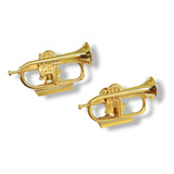 Prendedor Partitura 4 Flugel 2 Flauta 2 Broches
