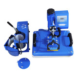 Prensa Manual Hot Stamping 4 Funções Silver Star