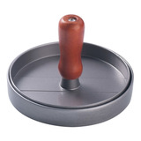 Prensa Modeladora Molde Forma Para Hambúrguer Hambúrgueres Gourmet Com 11 Cm Diâmetro Restaurante Lanchonetes Artesanal
