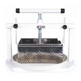 Prensa Para Queijo Artesanal Quadrado Inox 2 Formas Inox