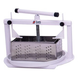 Prensa Para Queijos Quadrada Zatti 2 Formas Inox 500g E 1kg