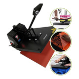 Prensa Sublimadora Transfer Deko Flat Press 38x38 Preta 110v