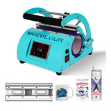 Prensa Térmica Canecas 11 A 20oz Copo Sublimação Maquina De Estampar Canecas Mecolour 220v Azul