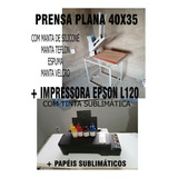 Prensa Térmica Plana 40x35 Maquinatec impressora