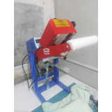 Prensa Transfer Giro Thermo Roller Azul