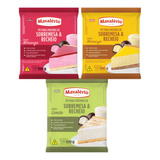 Preparo Mousse Mavalerio 3unidades Morango Maracujá E Limão