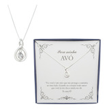 Presente Avo Feminino Prata