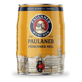 Presente Barril Cerveja Paulaner Munchner Hell Alemã 5l