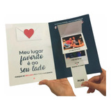 Presente Cartão Criativo Cascata Dia Dos Namorados Polaroid
