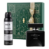 Presente Coffee Man Duo Colônia 100ml Antitranspirante Aerosol Men Invisible 90g