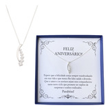 Presente Colar Feliz Aniversario