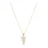 Presente Colar Pingente Fisioterapia Folheado Ouro 18k