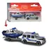 Presente Dia Dos Pais Mini Mercedes G63 Barco Polícia 1:64