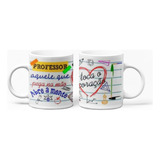 Presente Dia Dos Professores Linda Caneca Xícara Porcelana