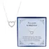 Presente Exclusivo Sobrinha Colar Feminino Prata 925 Frase Cor Prateado